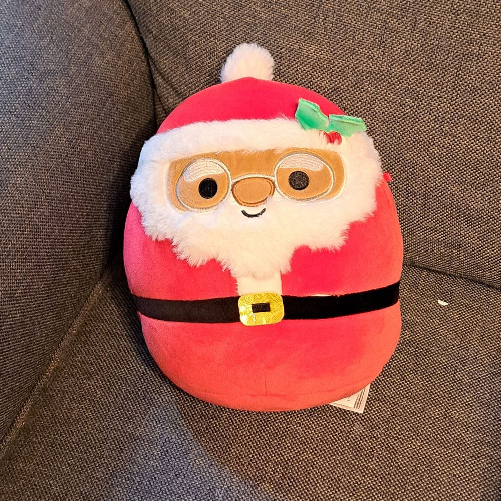 Squishmallows Santa Claus Plush Toy Red One Size